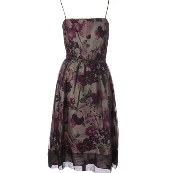 Laundry By Shelli Segal Dresses & Skirts - Laundry by Shelli Segal ❃ Silk Overlay Midi Dress